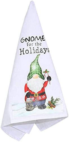 Bestoyard Christmas Kitchen Supplies Toalhas decorativas Limpe as toalhas de prato de pano de prato rápido Decorate Green