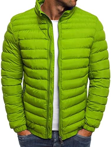 Casaco de homens ADSSDQ, casacos de inverno Man Plus Size Moda Camping Longa Jaqueta Zip -Up Solid Midweight Turtleneck13