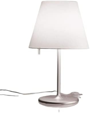 Artemide Melampo Lamp de mesa para móveis, jantar, decoração de casa, quarto, sala, iluminação de escritório - cinza