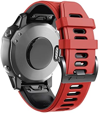 Nanwn 26 22mm Oficial de parágrafos Strava a faixa de relógio de silicone para Garmin Fenix ​​6x 6 6s Pro 5x 5s mais hr Strap de