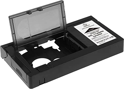OAWMWAOA VHS-C Adaptador de cassete compatível com Camcorders VHS-C SVHS JVC RCA RCA Panasonic Motorized VHS Cassette Converter