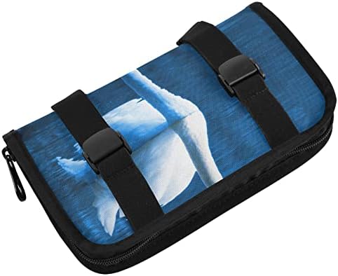 Titular do tecido do carro Branco-Swan-Blue Lake Dispenser Dispenser Holder Backseat Tissue Case
