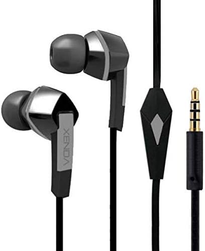 Fones de ouvido com fio fones de ouvido com handsfree mic 3,5 mm fones de ouvido de fones de ouvido compatíveis com o zte lâmina