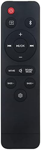 O controle remoto da Aiditiymi Substitua opera para Onn SoundBar Sound Bar Speaker System Home Theater System 100043839