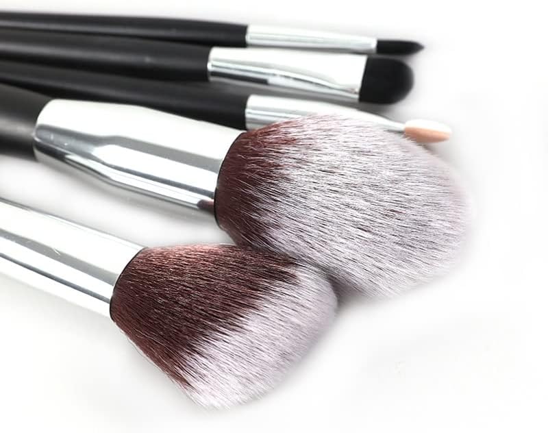 LXXSH 5PCS Professional Makeup Brushes Definir kit de pincel de pincel de pincel de mini -viagem sintético