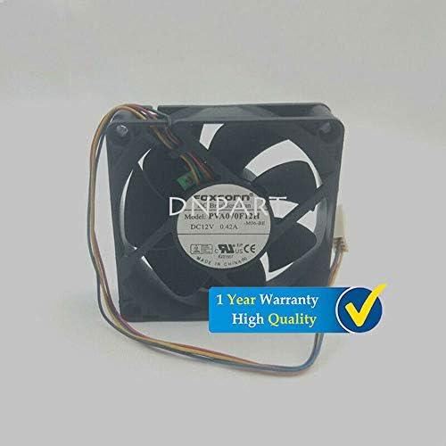 DNPART Compatível para Foxconn PVA070F12H 70 * 70 * 20mm 12V 0,42A 7cm 4pin Film de resfriamento