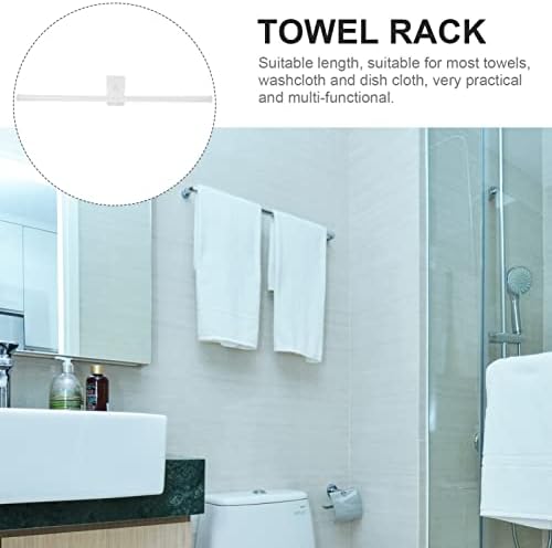 Toalhas Zerodeko Conjunto de toalhas de toalhas de parede de parede Puncador de liga de alumínio de punção grátis cabide de