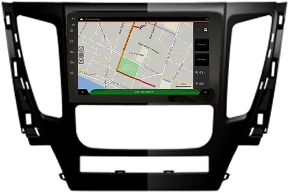 Android 10 Autoradio Navigação de carro Multimídia GPS Radio de toque GPS 2.5D Formitsubishi Pajero Montero Sport -2019