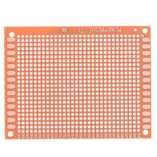 10 PCS Placa de circuito universal, placa de circuito PCB, placa de circuito DIY, para soldagem de DIY para ponto a ponto, o protótipo