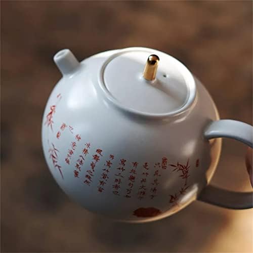 Conjunto de chá de chá de kung de cerâmica grossa