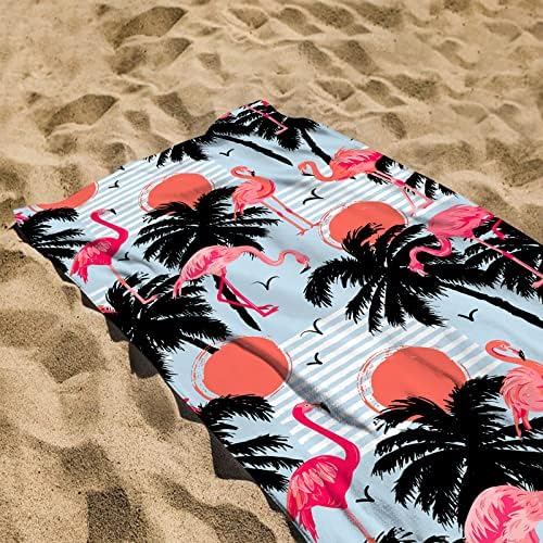 Toalha de praia de microfibra Arthmom Oversized For Adults Kids, 60'''x30 '