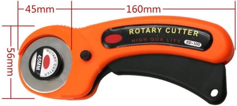 50pcs Patchwork Hob 45mm Cuttador rotativo ferramenta de corte artesanal Faca de lâmina circular Circular Faca Diy Patchworks Solting -