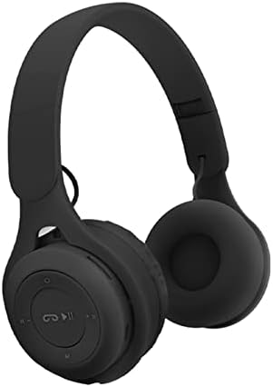 Fones de ouvido Bluetooth Kids, fone de ouvido sem fio Bluetooth 5.0 sem fio, fones de ouvido de proteínas confortáveis ​​e armazenamento dobrável, hiFi Music Player com fone de ouvido sem fio de microfone Bluetooth