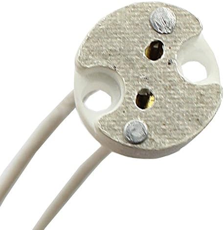 Rextin 50pcs conector de fio soquete para MR16 MR11 GU5.3 G4 BASE LED BULS ROONHAÇÃO HOT HALOGH STARDER
