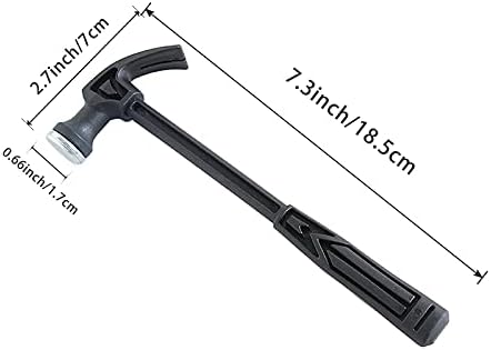 6pack mini plástico garra martelo hamed hammers hammers unhas perfurador crianças martelos mini ferramenta plástica