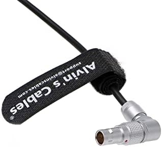 Teradek-md.x Run-Stop Cable para Red-DSMC2 Câmera Rotativa ângulo direito de 6 pinos para Ctrl 4 pinos Cabos Alvin 30cm | 12in