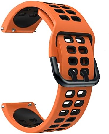 Bedcy 22mm Silicone tira para Suunto 9 Peak Outdoors Sport Smart Watch Breathable for Coros Vertix Substitui