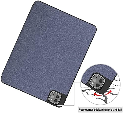Caixa de sacos de tablets para iPad Pro 11 polegadas 2018/2020/2021 Caixa de comprimido de 11 polegadas, capa protetora de proteção de estojo vegana vegana de TPU vegana com tampa