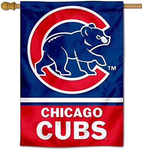 Bandeira de beisebol de Chicago, de duas lados