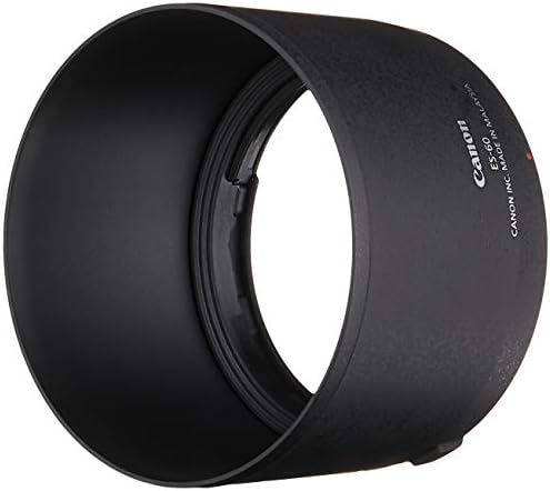 Câmeras Canon US Es-60 Hap capuz preto, em tamanho real