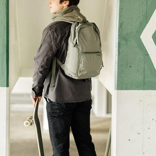 As mochilas Brevite Backpack- mochilas casuais para todas as funções. Mochila estética de 18L compacta, mas espaçosa, com