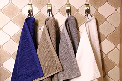 Folhas de banho premium de maura algodão 35x70 Ultra de grande tamanho absorvente, toalha macia e macia para banheiro, toalhas de banho extra grandes, verde -meia -noite
