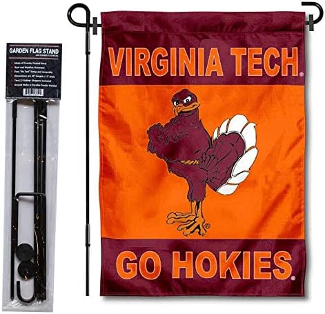 Virginia Tech Hokies Yard Bandle and Flag Stand Poster Setent