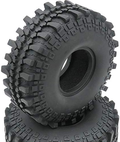 5pcs rc 2.2 rastreador de rocha pneus de lama pneus Super Grip Soft com espuma macia Altura de inserção: 145mm / 5,7 polegadas