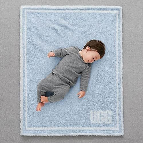 Ugg - Anabelle Baby Blain - Bobetão confortável e aconchegante para bebês recém -nascidos - Plush Sherpa Blankie