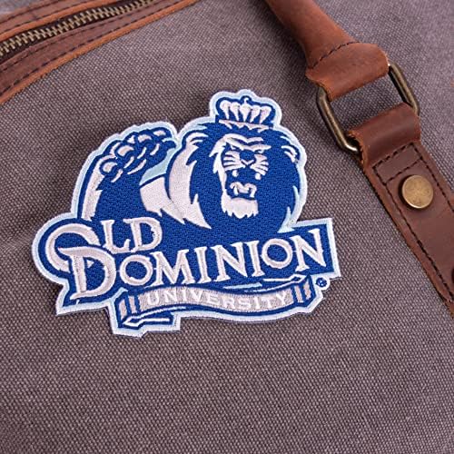 Patch da Universidade Old Dominion ODU Monarchs Bordados Apliques Appliques Costura ou Ferro Em Blazer