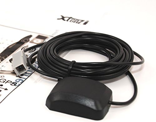 XTENZI Antena GPS ativa Antena Auto Carro Estéreo Rádio Indash Compatível com Receptor de Navegação Alpina - XT91852