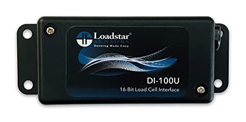 DI-100U Interface de célula de carga USB de 16 bits e software loadvue pro