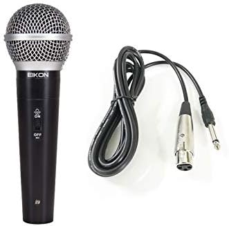 Proel DM580LC Dinâmico Microfone cardióide Dinâmico Ligue para Off para Karaoke Singing Voice