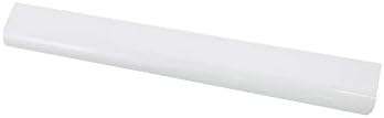 Tsnamay 10pcs 11,65 Pull de superfície de arco branco, borda branca puxa alças da gaveta de móveis, alça de gabinete
