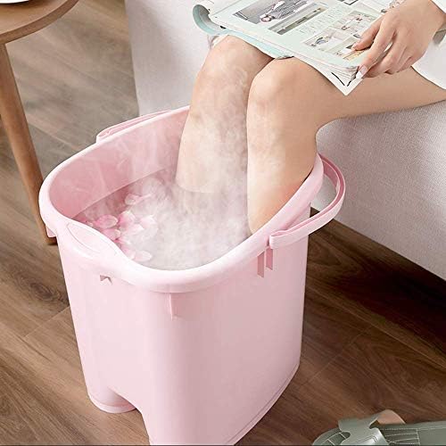 ZH1 Aprofundar a banheira de imersão do pé, com rolos e contas de massagem, alta temperatura e resistência a gota, usadas para