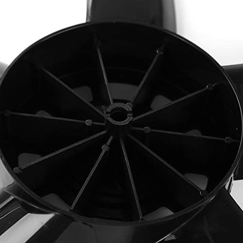 Lâmina de ventilador de substituição de Aislor para a maioria dos ventiladores de pedestal ou mesa de fã de tabela de mesa preta de tamanho único