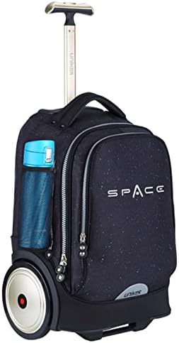 Bolsa de laptop uniker para laptop de 14 polegadas, bookbag de rolos de 19 polegadas para menino, bolsa de computador com