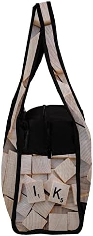Como impresso em viagens de madeira Duffel Bag Sports Gym Bag Weekend Tote Saco de Tote para Mulheres