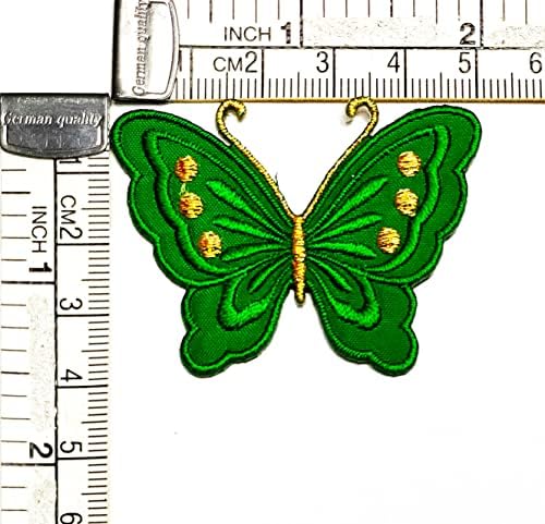 Kleenplus mini fofo inseto butterfly butterfly verde manchas adesivos artes desenhos quadrinhos signo símbolo símbolo