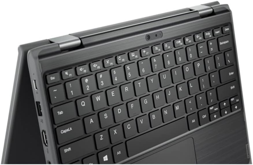 Lenovo 300e Windows 2ª geração 81M900esus Netbook de tela sensível ao toque - HD - 1366 x 768 - Intel Celeron N4120 Quad -core
