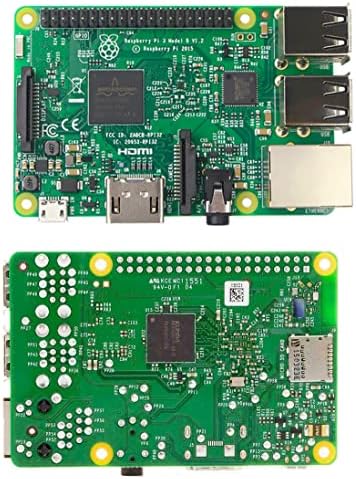 Digishuo 9 em 1 kit de partida completa Raspberry Pi 3 Modelo B e dois casos e cabo HDMI & 32G SD Card & Heatsink Kit