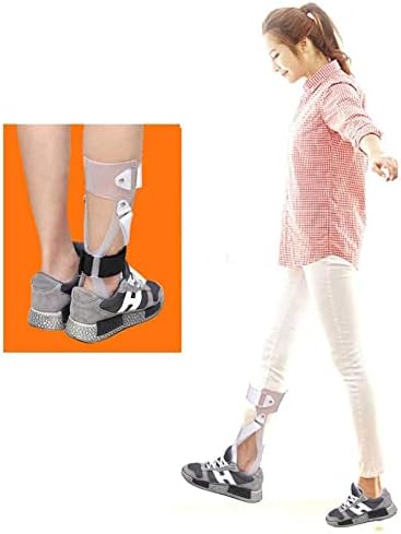 Suporte de tala para pés soltados - talento de correção de proteção do tornozelo - estabilizador de pé de ortografia no tornozelo