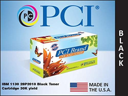 Premium Compatibles Inc. PCI Brand Remanufacured Toner Cartuction Substituição para IBM 28P2010 1130 Cartucho de toner preto 30k Rendimento
