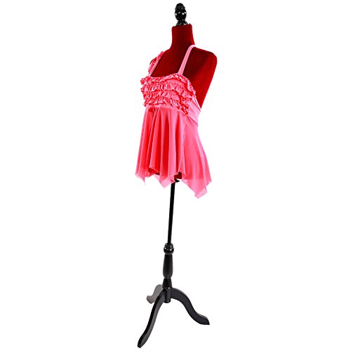 Modelo de Lady Modelo de Lady para roupas de espuma de meio comprimento para roupas vermelhas