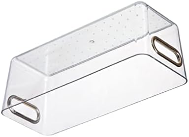 Cabilock Plástico Bins de armazenamento Jóias Organizador de jóias Cestas de armazenamento de mesa com alça Cenas de