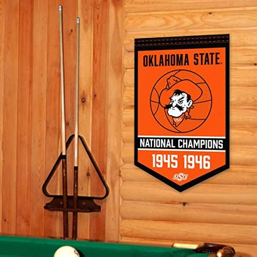 Oklahoma State Cowboys Basquete Campeão Nacional Banner