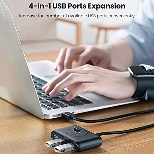 WPYYI USB Hub 4 porta USB 3.0 Splitter USB de alta velocidade para discos rígidos Teclado USB Flash Drive Teclado Adaptador Usb 3.0 Hub