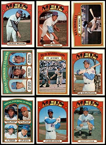 1972 Topps New York Mets Team Set New York Mets VG Mets