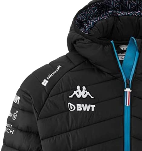 Alpine Racing F1 2023 Jaqueta de inverno acolchoada da equipe masculina