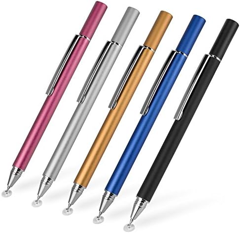 Caneta de caneta de onda de ondas de caixa compatível com Fujitsu Lifebook U7510 - caneta capacitiva da FineTouch, caneta de